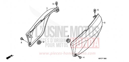 SIDE COVER XL125VA de 2010